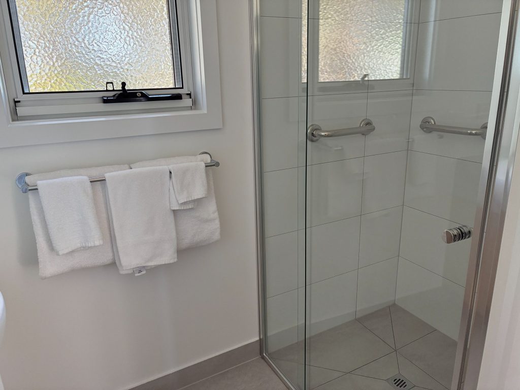 Villa shower