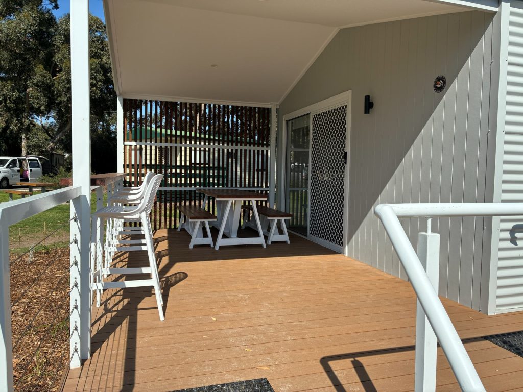 Villa deck